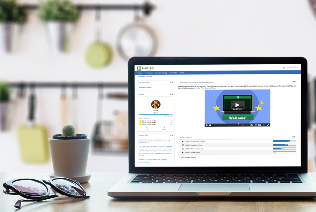 JustFOIA Training Center screenshot
