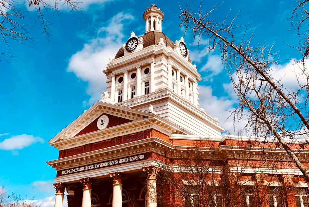 small town courthouse