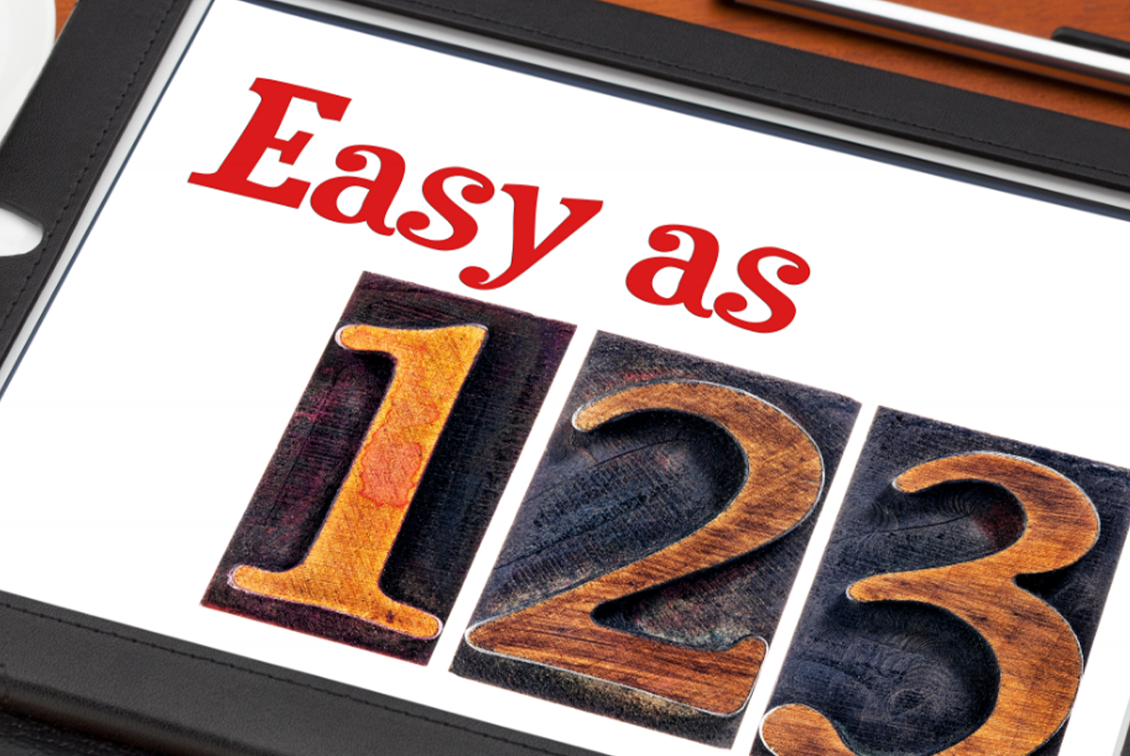 Blog-Easy-as 123 on a tablet