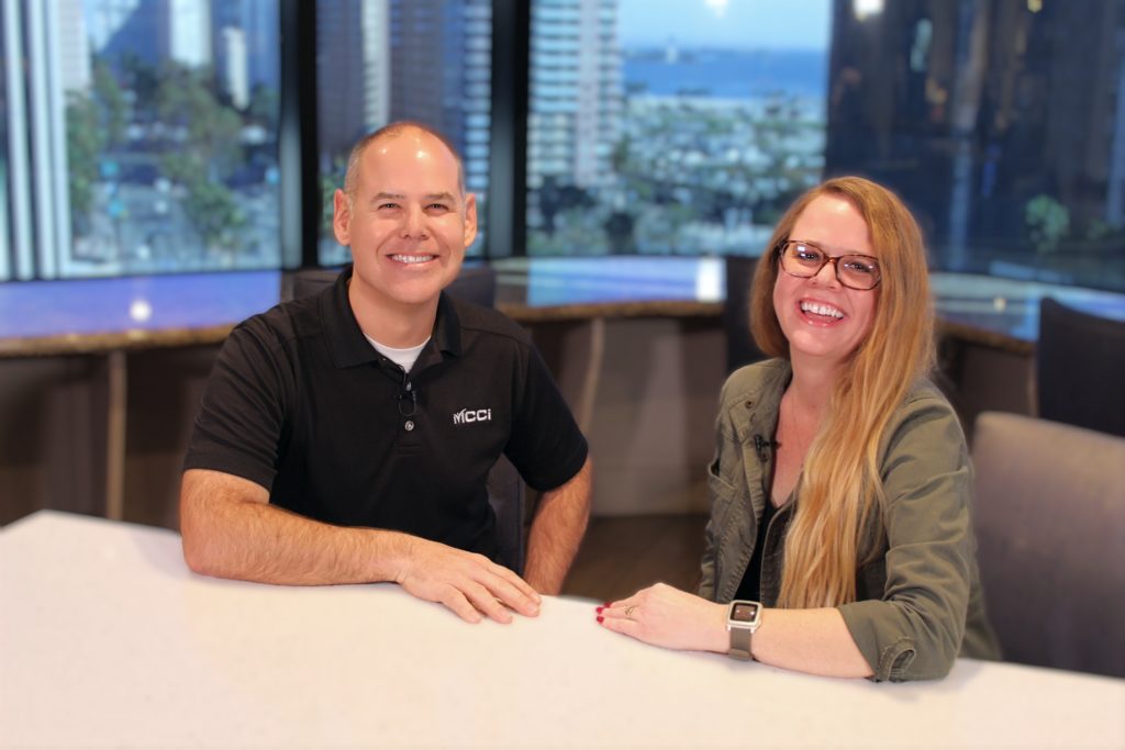 Larry Davidson, GM, and Misty Perry, ACHD