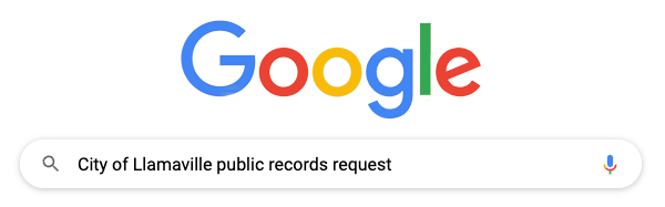 JustFOIA Search for Public Records