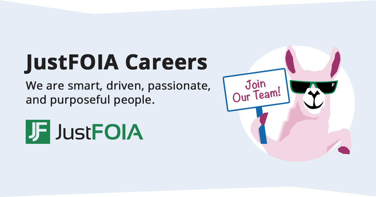 JustFOIA Careers llama