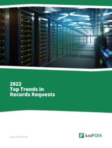 2022 Top Trends in Records Requests cover page