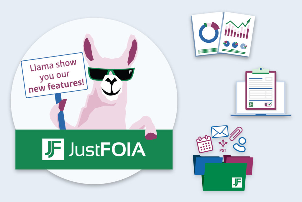 JustFOIA new features graphic