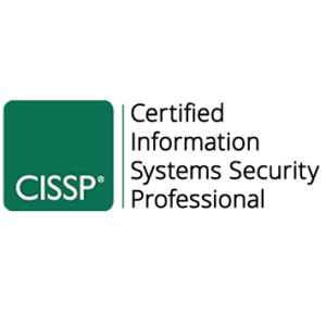 CISSP certified logo (light font)