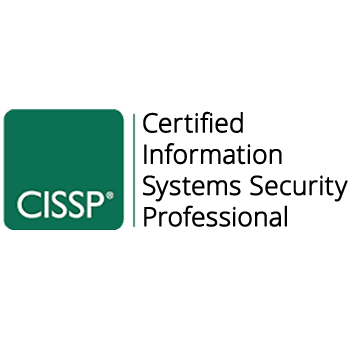 CISSP certified logo (light font)