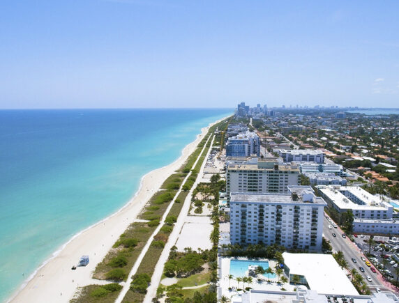 Surfside Florida aerial view