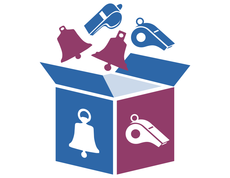 bells and whistles box icon for wbr